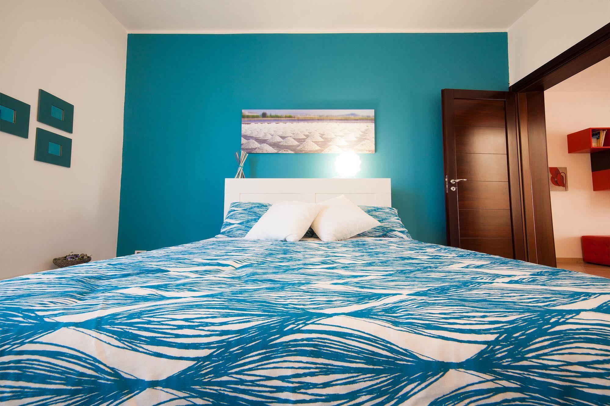 Bianco Sale Trapani Bed & Breakfast Rilievo Bagian luar foto